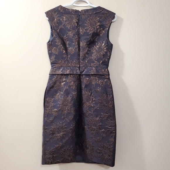 Marc Jacob's - "Gilded Sunflower" 🌻 Jacquard Dress - ASO Gossip Girl - Size 2 - Picture 6 of 11